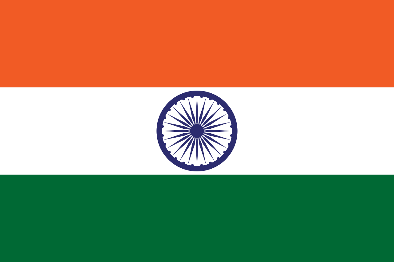 Drapeau de l'Inde